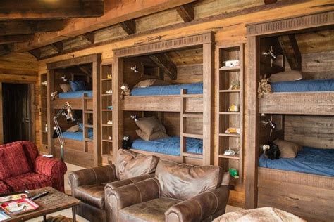 camp bunk'd|bunk beds for hunting camp.